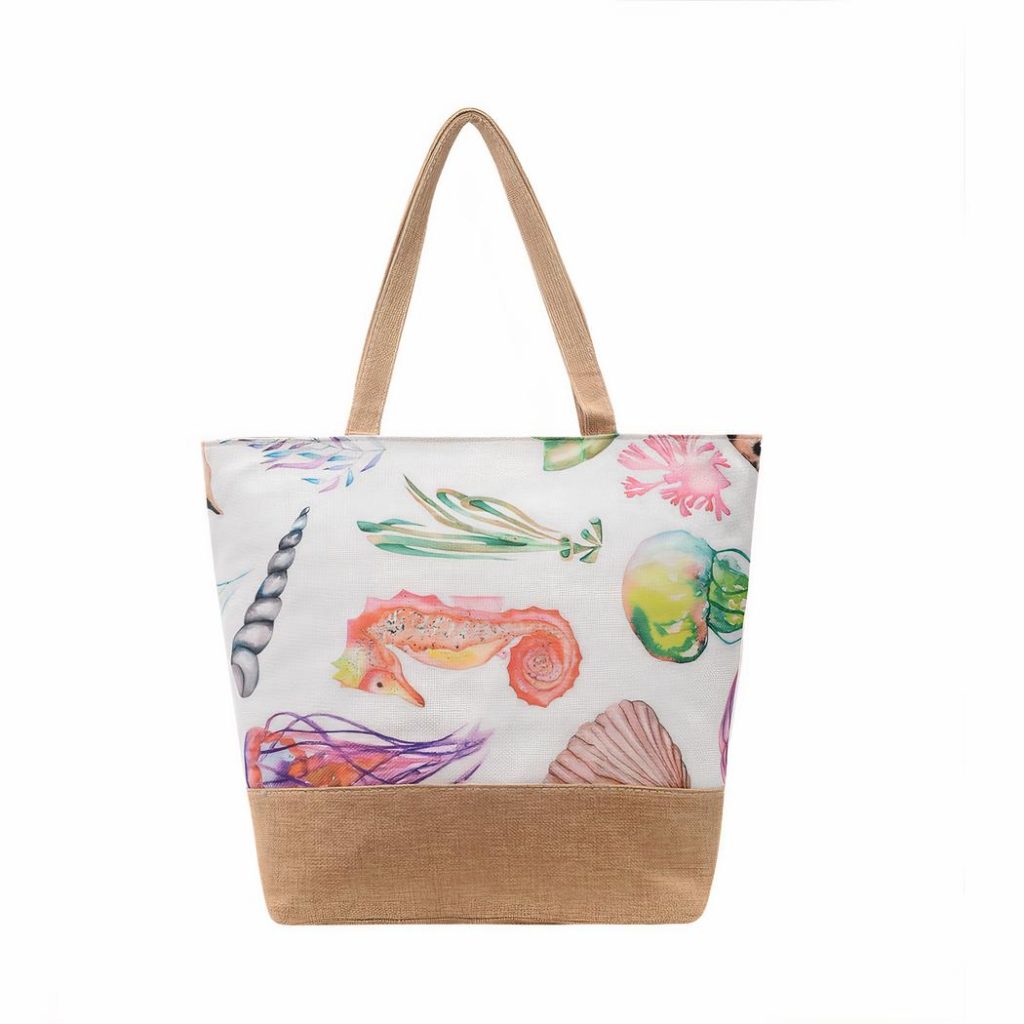 Un sac de plage.